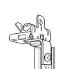 FM24 - Knock-on Beam Clamp for Flanges 1/8" - 1/4" Thick
