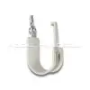 HPHEC14 Series J-Hook - Composite Wide Base Hook with 1/4"-20 Female Thread Eye Coupling