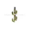 2 Tiered Double Sided 2" J-Hook Tree (Totaling 4 J-Hooks) - 10 PACK