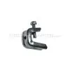 Heavy Duty Adjustable Steel Screw-on Beam Clamp / Clip for Flanges Up to 1/2" Thick - Suitable for ¼”-20 Threaded Rod, J-Hooks or Bridle Rings