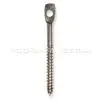 Stainless Steel Eye Lag Screws for Use in Wood - 3"