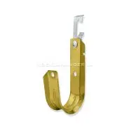 Heavy Duty Metal Batwing J-Hook for Cable & Wire Support - Hooks onto Threaded Rod & Ceiling Wire