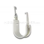 Batwing J-Hook - High Performance Hybrid Metal / Plastic Composite Wide Base J-Hook with Batwing clip for Threaded Rod & Ceiling Wire Cable Support