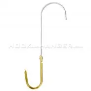 JH32 Temporary Cable Support – Reusable All-Metal J Hook for Safe Overhead Cable Management