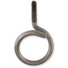 316 Stainless Steel – Machine Thread Bridle Ring ¼"-20 x 1.25" – BR4T125SS – Corrosion-Resistant Cable Support for Beam Flanges, Drop Wire, and Overhead Installations by Doc's Industries Inc.