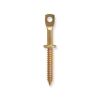 Eye Lag Screws for Metal – 2 3/4" Sharp Point I-Lag™ for Hanging Ceiling Wire and Jack Chain in 20–22 Gauge Sheet Metal by Doc's Industries Inc.