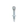 2" I-Lag&trade; (Eye Lag Screw) 750 SDW for 16-22 Gauge Sheet Metal with Silver Zinc Plating - 1000 pcs. by Doc's Industries Inc.