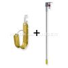 2" J-Hook with Bat Wing Clip / 12 / 24 / 36" Threaded Drop Rod assembled to a Powers # 50378 concrete clip and pin