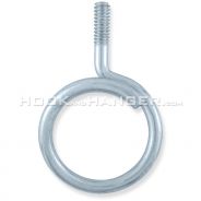 Machine Thread Bridle Ring ¼"-20 x 1.25" – BR4T125 – Secure Cable Support for Beam Flanges, Drop Wire, and Overhead Installations