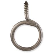 316 Stainless Steel – Wood Screw Bridle Ring – 1.25" – BR4T125WSSS for Corrosive and Marine Environments, with #14 Wood Thread by Doc's Industries Inc.