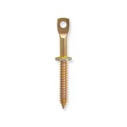 Eye Lag Screws for Metal – 2 3/4" Sharp Point I-Lag™ for Hanging Ceiling Wire and Jack Chain in 20–22 Gauge Sheet Metal by Doc's Industries Inc.