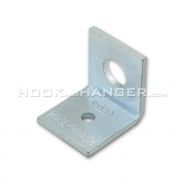 90 Degree Angle Clip – 12 Gauge HOCL-90/45 Hybrid for Ceiling Wire and Bracing | Zinc-Plated Steel, 1" Legs, Pack of 1000