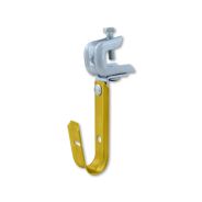J-Hook with Rotating Screw-In Press Beam Clamp by Doc's Industries Inc.