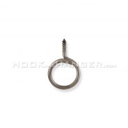 316 Stainless Steel - Wood Screw Bridle Ring - 1.25" - BR4T125WSSS