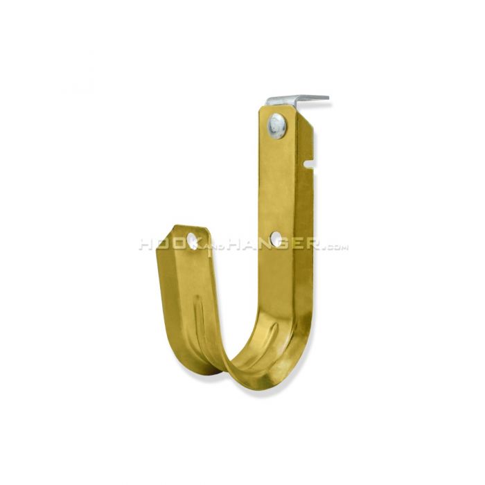 JackS 10384 3-D Solid Brass Horse Head Hook