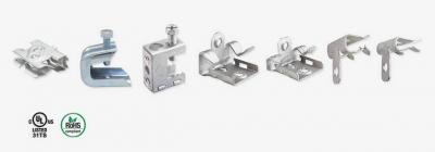 Doc's® Steel Beam Clamps / Clips for Ceiling Support & Cable Management
